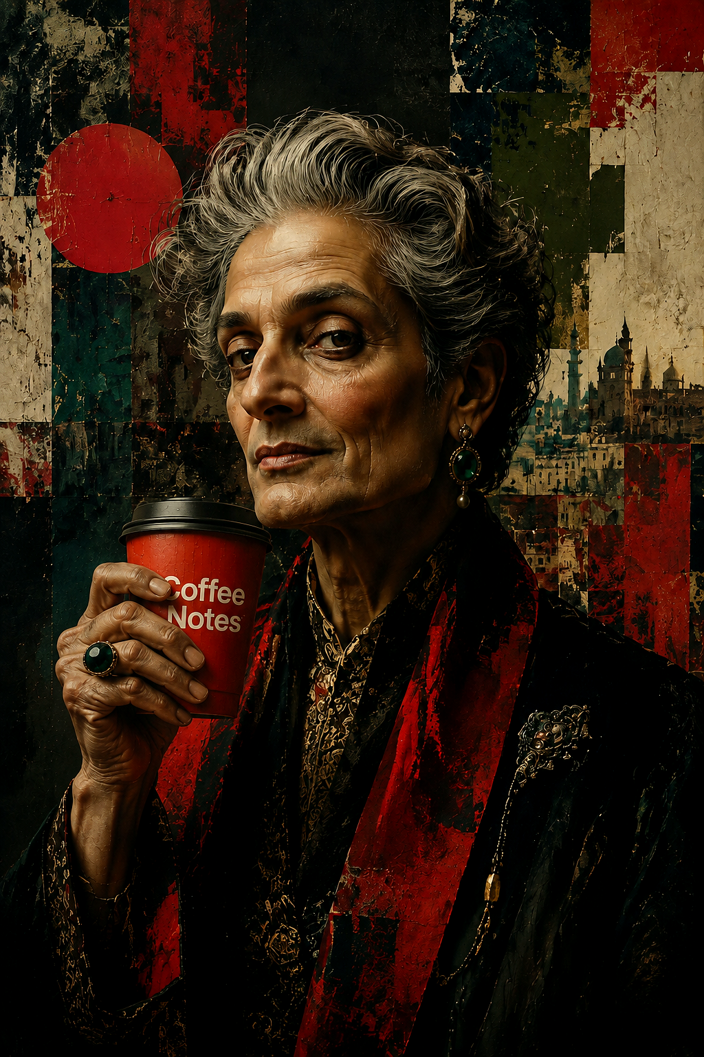 Coffee Notes Artist Wall Artwork - Oracle